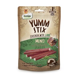 Dentalight - Yumm Stick Dog Treats, Chicken with Lamb, Real Meat Treats, DHA & Vitamin E Support Brain Function (50g, Lamb)