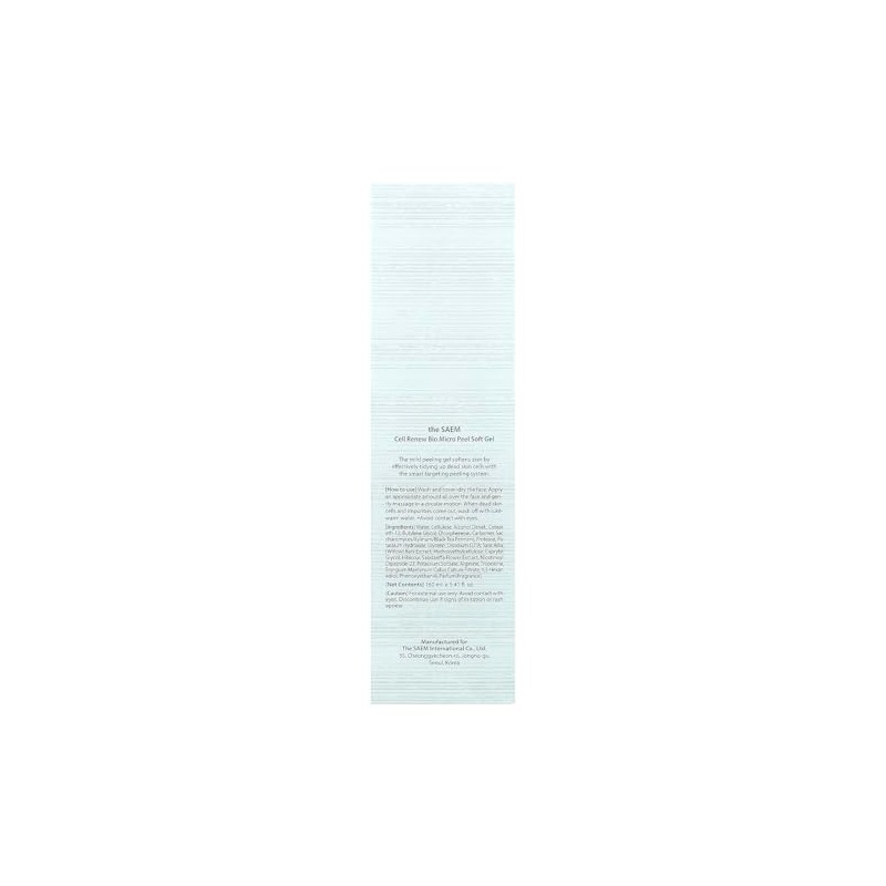 THE SAEM Cell Renew Bio Micro Peel Soft Gel
