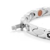 HAQI Titanium Magnetic Bracelets for Women and Men X-Shaped Interconnection