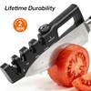 BRMUEIX 6 Precision Knife Sharpener wth 3 Stage Kitchen Knife