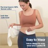 Castor Oil Pack Wrap, Comfort Fit, Cotton Flannel Pad, Reusable