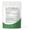300 Cápsulas Aceite Semilla Negra Aceite Orégano 6200mg