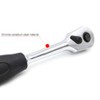 1/4-Inch Square Drive 45 Tooth Reversible Soft Grip Ratchets Wrench