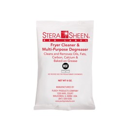 Stera-Sheen Red Label French Fryer and Filter Cleaner - 6 oz Packets - 24 Packets/Case