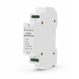 Ethernet Surge Protector PoE, DIN-Rail Gigabit Network Lightning Arrester