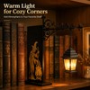 Witch Bookshelf Lantern for Book Nook Decor – Warm Hanging