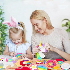 dooipoo Sewing Kit for Kids Age 5+, My First Sewing Kit for Kids, Fun and Educational Craft Set for Boys and Girls, DIY Crafting and Sewing Set, Learn to Sew Kit for Beginners