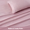Intelligent Design Printed Microfiber Sheet Set, Soft Modern Bedroom Decor,