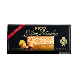 Pack of 2x 150g Pico Turron de Alicante Supreme quality of Spanish Hard Nougat