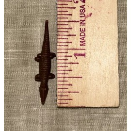 Meyer Imports 6 Plastic Alligator Crocodile Miniature Fairy Garden Zoo Animals Size Small