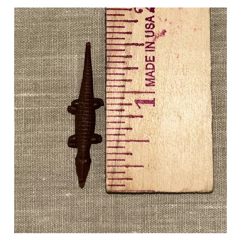 Meyer Imports 6 Plastic Alligator Crocodile Miniature Fairy Garden Zoo