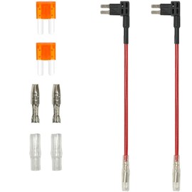 Seiwa IMP082 Car Supplies, Fuse Power Supply Removal Cord, Micro Type, Set of 2