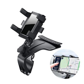 QUEMISS Handyhalterung Auto 360° Drehung Handy Lüftungsschlitz Handyhalter Auto Halter Universal Lüftungsschlitz Smart Phone Handyhalter fürs Auto
