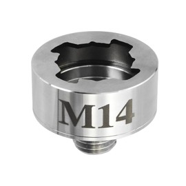 Kaelah X-LOCK Adapter to M14 Thread, X-Lock Adapter M14 Tools for Diamond Drill Saw Blade Cutter Angle Grinder Cutting Disc Adapter