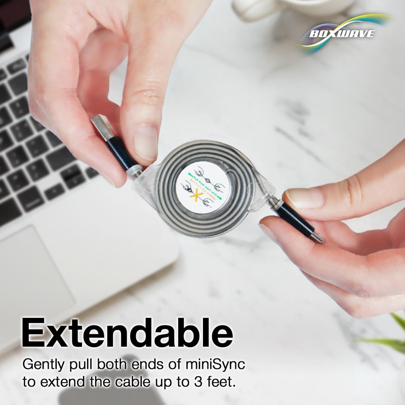 BoxWave Cable Compatible with Verizon Jetpack 4620L Mobile Hotspot -