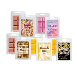 The Candle Daddy Fair 5 Pack - 5 Amazing Fair Inspired Wax Melts - 30 Total Cubes - 10 Total Ounces