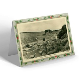 CHRISTMAS CARD - Vintage Scotland - Football Park and Village Hall, Avoch