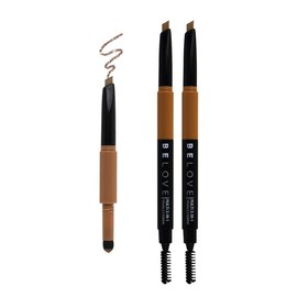 (1+1) Belove 3in1 Triangle Multi Eyebrow Light Brown / Shading Makeup Shading / (1+1)비러브 3in1 삼각 멀티 아이브로우 라이트브라운 음영메이크업 쉐딩