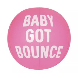 SunnyLife 14" Beach Ball Neon Pink Baby Got Bounce