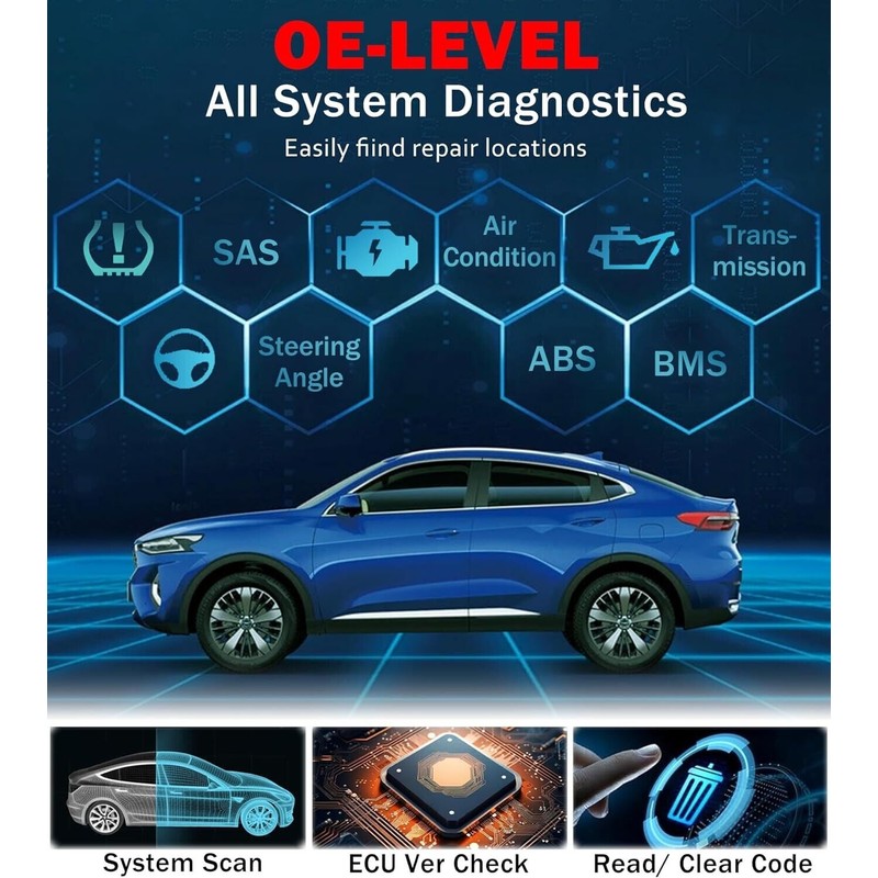 LAUNCH Foxwell Ancel Snap ON Autel OBD2 Scanner Autel MaxiAP