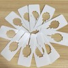 10 Pcs Closet Dividers, White Rectangular Closet Dividers Blank Clothing