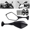 Pair Motorcycle Rearview Mirrors Left Right Replacement for CBR600RR CBR600