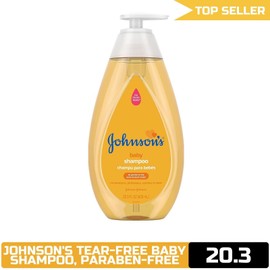 Johnson's Tear-Free Baby Shampoo, Paraben-, Phthalate- & Sulfate-Free - 20.3 oz