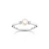 THOMAS SABO Ring Pearl with Stones 925 Sterling Silver TR2370-167-14,