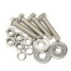 3/8-16 x 2 Hex Head Bolts with Hex Nuts and