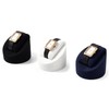Papten J00202 Watch Stand, For 1 Watch, Microfiber, Display, Storage,