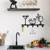 Xedatric Space-Saving Kitchen Towel Hooks Set - Decorative Wall Hooks