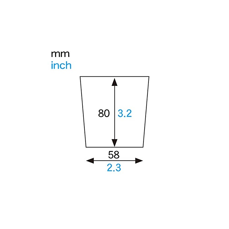 Tall Chiffon Cups (Premier), Pack of 25 ML64-25