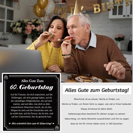 YELUWA 30-60 Birthday Gift For Men, I Love You in 100 Languages Bead Bracelet Gifts For Birthday For Husband Father Son Grandson Nephew Brother Uncle Husband Gifts For Men Birthday, Stainless Steel,