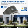 CINOTON 26W LED Wall Pack Light with Dusk to Dawn