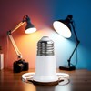 E27 Light Bulb Extender Socket Lamp Holder Adapter Extension for