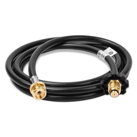F273704 10FT Propane Hose for Mr Heater Buddy Series - Big Buddy/Little Buddy/Portable Buddy to Propane Tank Adapter with POL Connector - Replaces Part F273704, Compatible with 5-20LB Propane Tanks