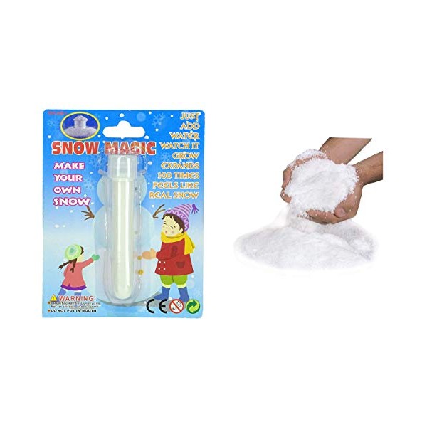Toyland 12g Magic Fake Instant Snow - Just Add Water