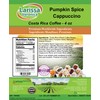 Pumpkin Spice Cappuccino Costa Rica Coffee (Gourmet, Naturally Flavored, Whole