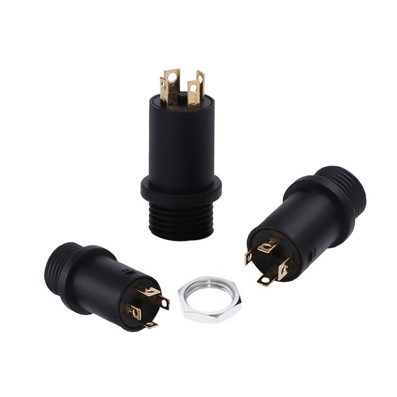 VooGenzek 10 PCS 3.5mm Mini Stereo Female Jack Socket Plug