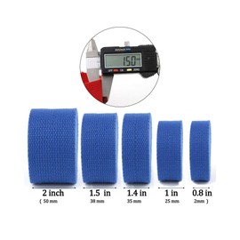 Aumey Cotton Webbing，Webbing Bag Handles, Bag Strap for Tote Bag Upholstery Webbing，78 Inch (Pink, Width=2 inch)