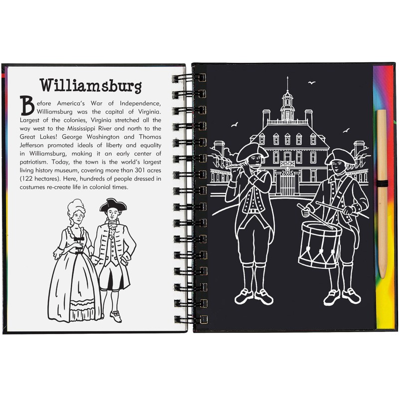 Scratch & Sketch America (Trace Along)