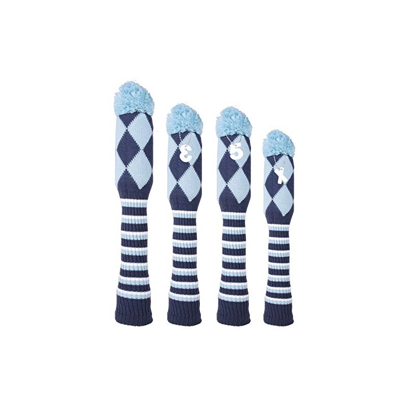 4 Piece Driver Wood FW 2 Piece Hybrid UT Knit