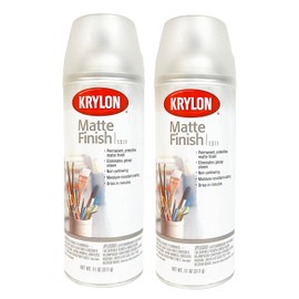 Krylon® Matte Finish 11 oz. Spray - Provides Permanent Surface Protection (Pkg/4)