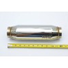 1320 B-Series resonator 12" stainless steel universal 2.5" inlet &