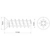5mm x 11mm Euro Screws for Hinges Draw Runner Screws
