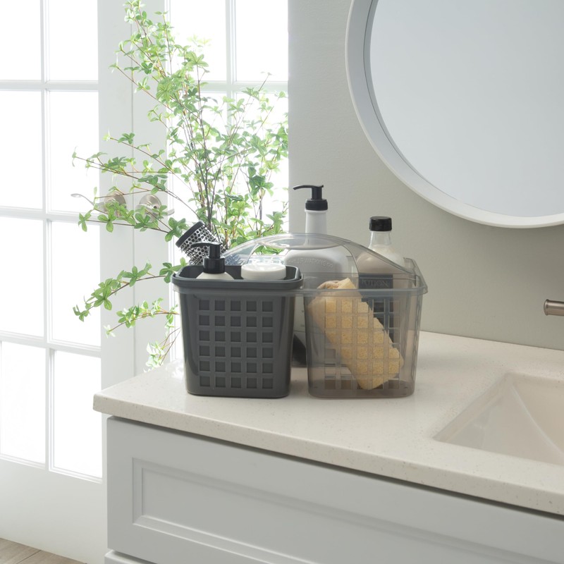 Bath Bliss 2 in 1 Portable, Bathroom Shower Caddy for