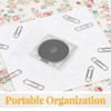 20pcs Mini CD Jewel Case 8cm - Clear Plastic Mini