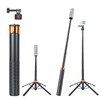UTEBIT 59'' Telescopic Selfie Stick with Tripod, Enhanced 4-Leg Steady
