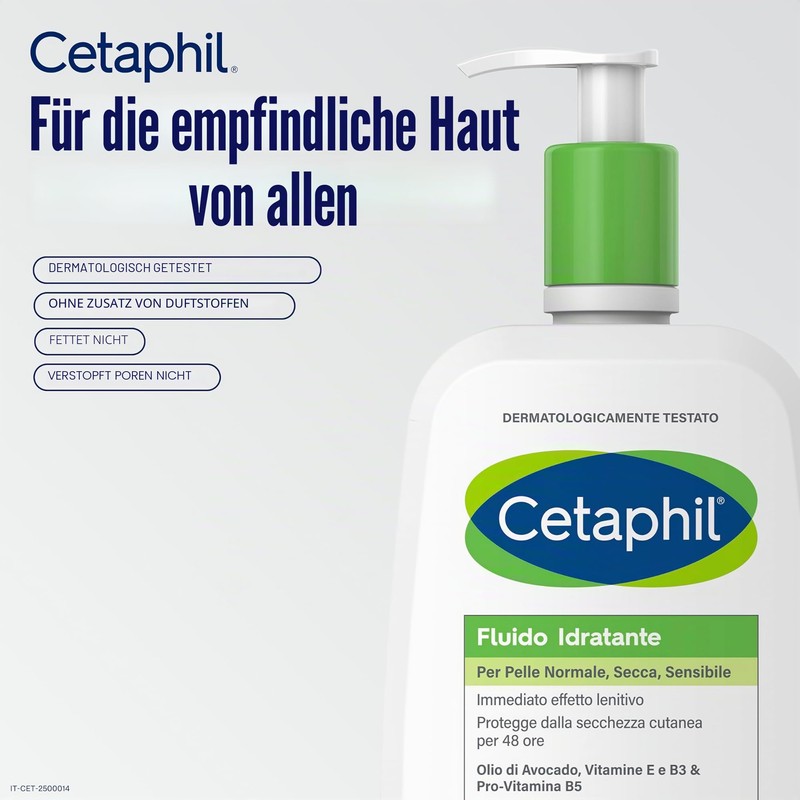 Cetaphil Moisturising Body Cream Fragrance Free 470ml + Emulsion Facial