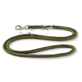 WOLTERS K2 Dog Lead in Various Sizes and Colours, Size: 300 cm x 13 cm, Colour: Olive
